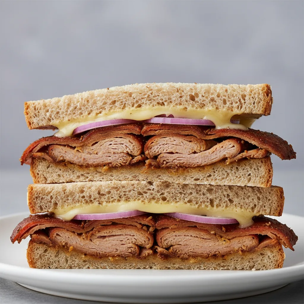 Roasted Jerk Whole Wheat Sandwich (NO tomatoes)
