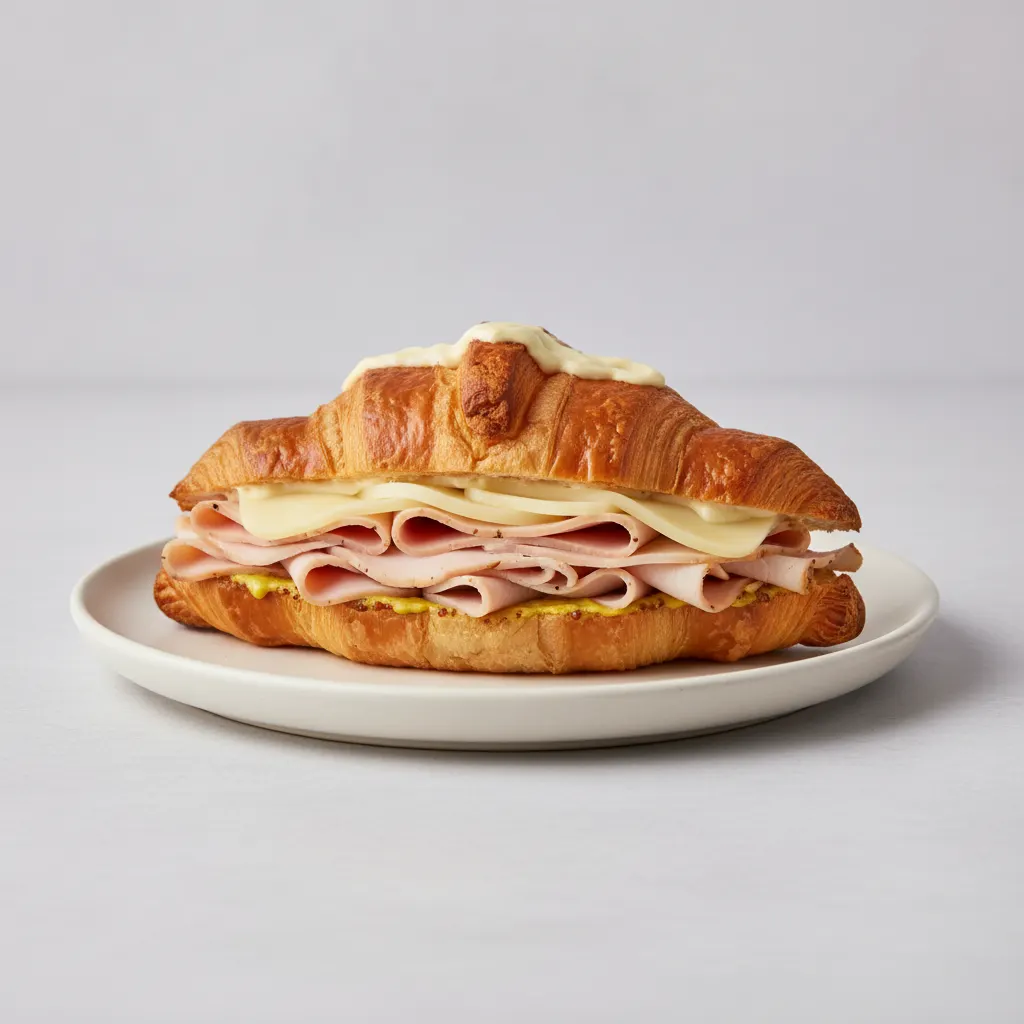 Roasted Turkey Croissant Sandwich (NO tomatoes)