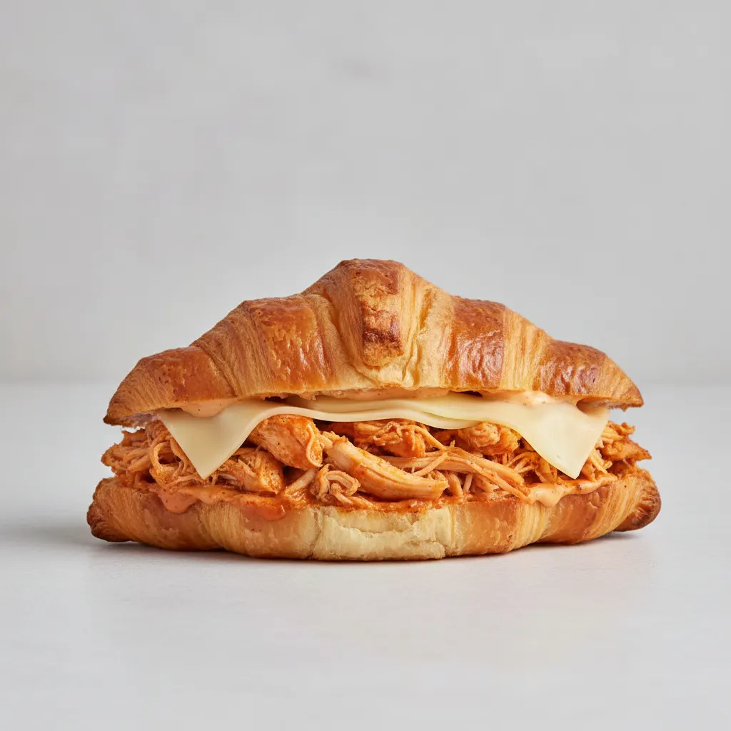 Spicy Buffalo Croissant Sandwich (NO tomatoes)