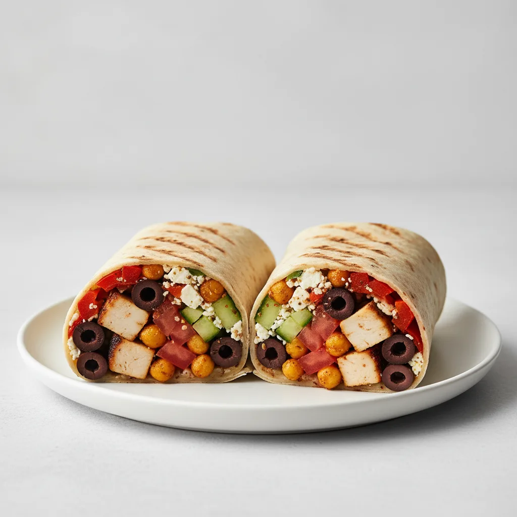 Mediterranean Wrap Mediterranean Wrap
