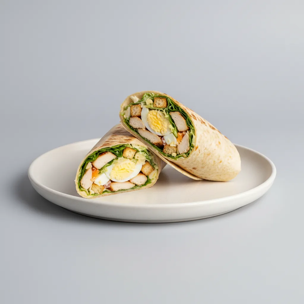 Classic Chicken Caesar Wrap Classic Chicken Caesar Wrap