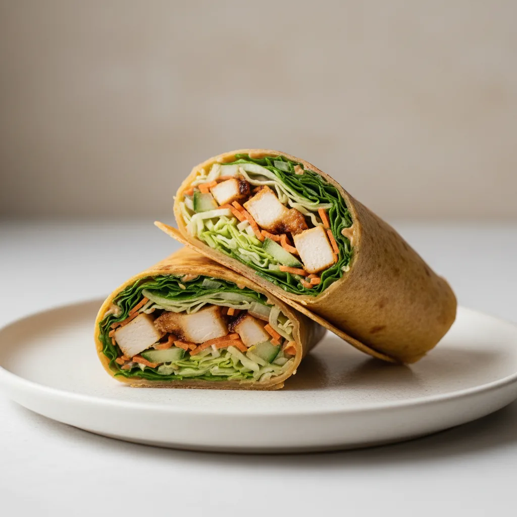 Thai Chicken Crunch Wrap Thai Chicken Crunch Wrap