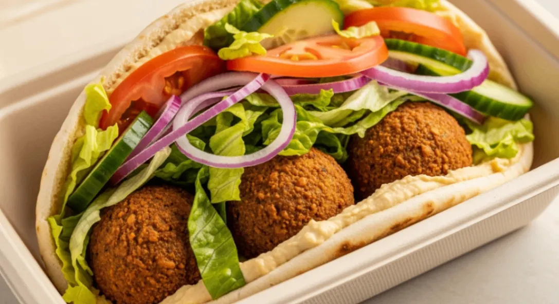 Vegan Falafel Wrap