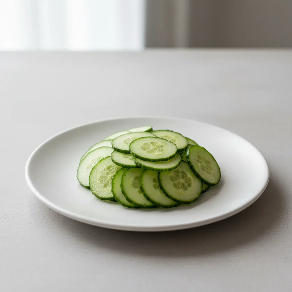 Sliced Cucumber