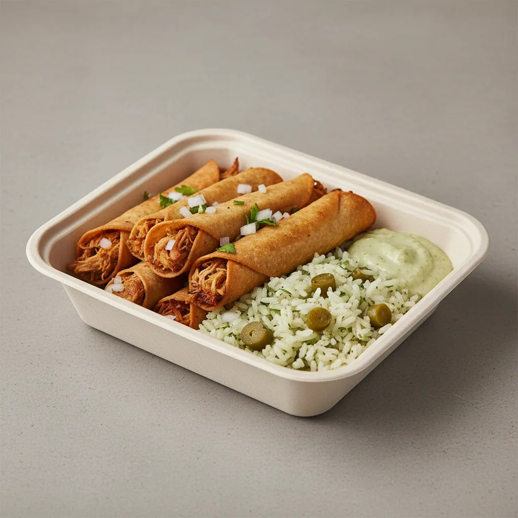 Vegan Carnitas Takito Box Vegan Carnitas Takito Box