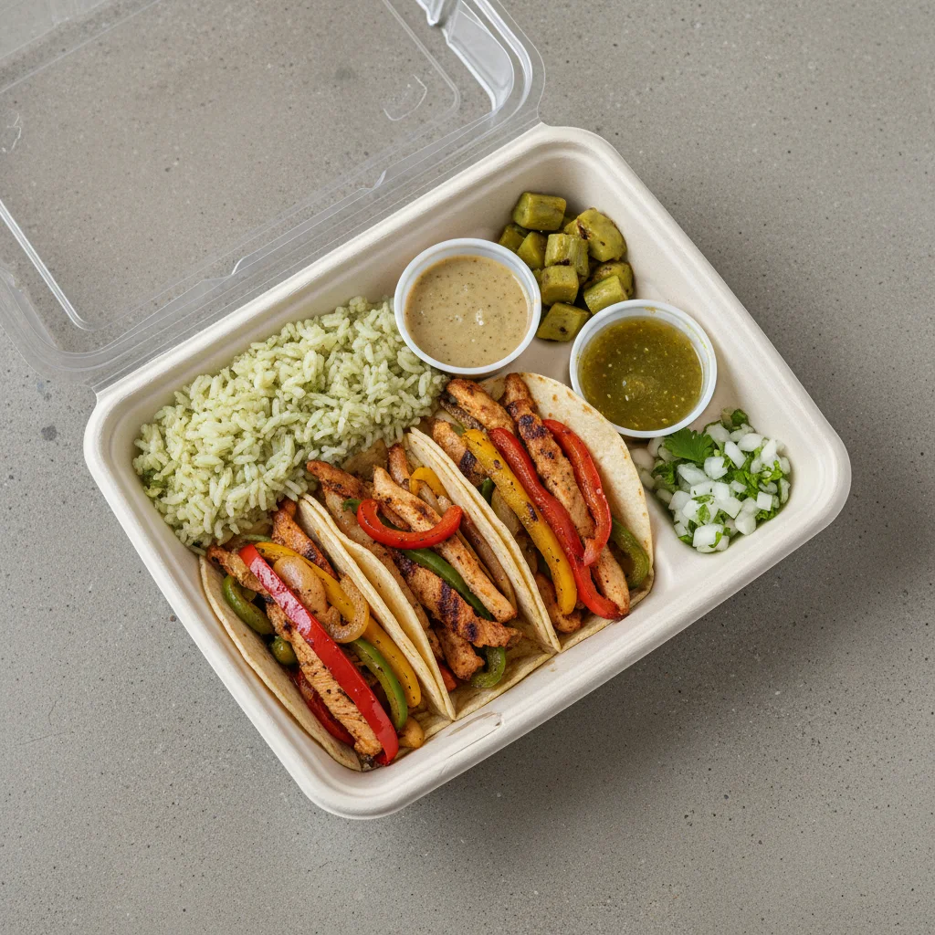 Chicken Fajita Taco Box Chicken Fajita Taco Box