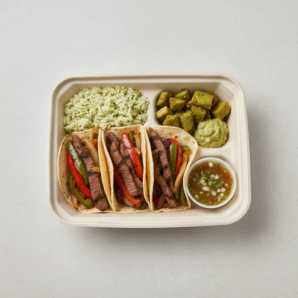 Steak Fajita Taco Box Steak Fajita Taco Box