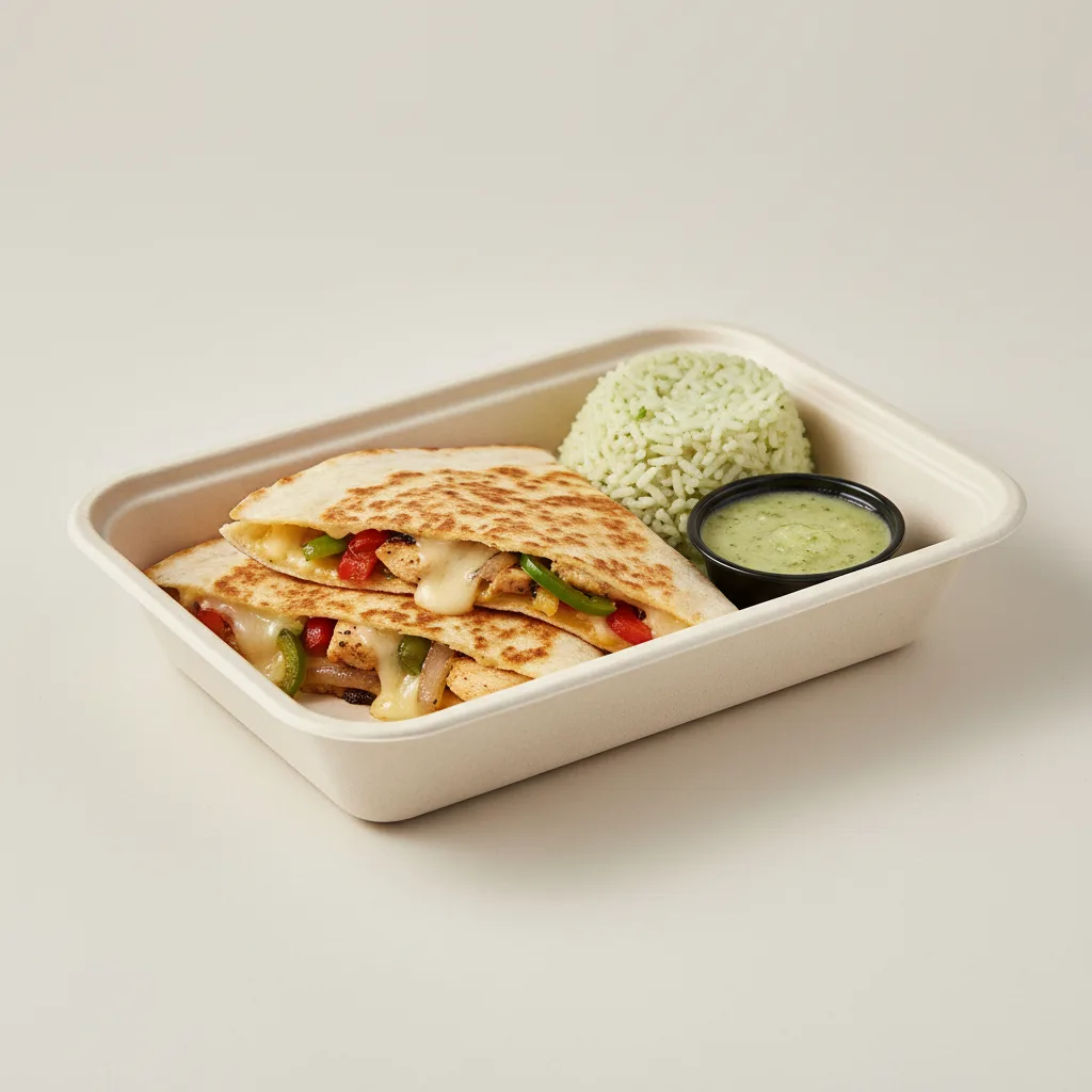 Chicken Fajita Quesadilla Box Chicken Fajita Quesadilla Box