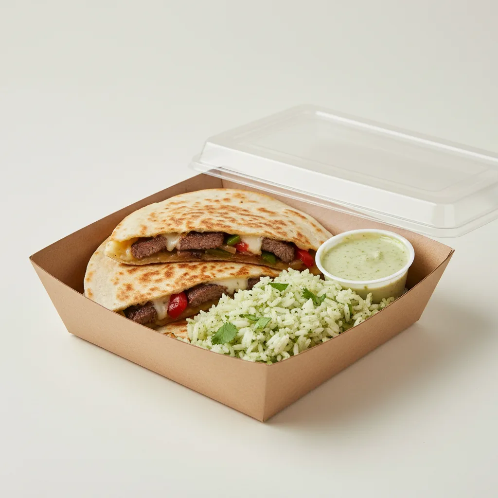 Steak Fajita Quesadilla Box Steak Fajita Quesadilla Box