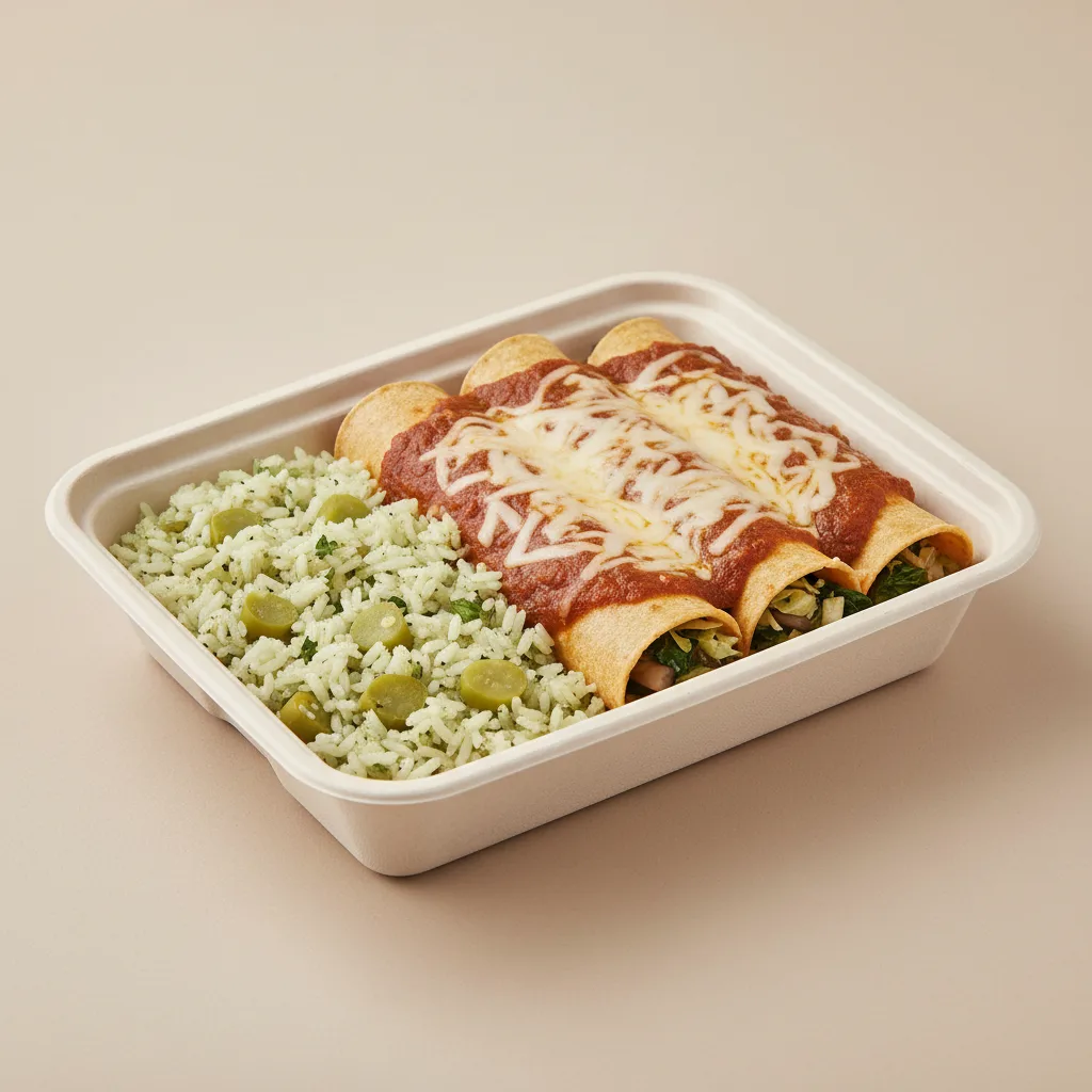 Spinach Enchiladas Box Spinach Enchiladas Box