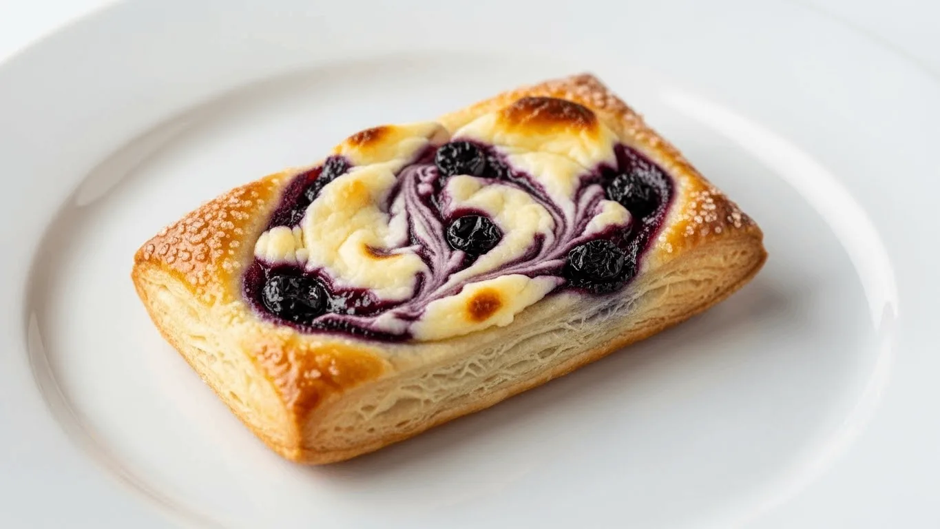 Mini Blueberry Cream Cheese Pastry
