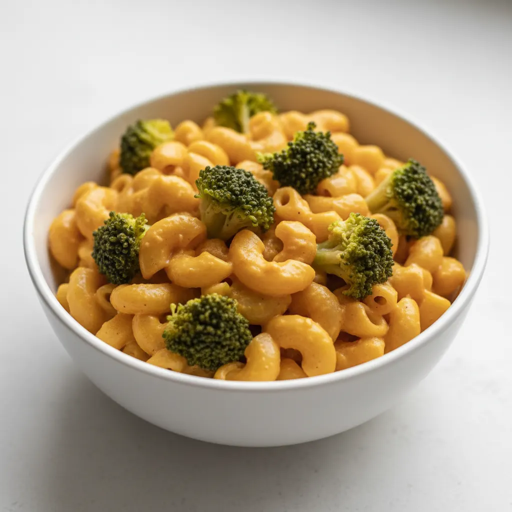 Vegan Mac and Cheese With Broccoli Vegan Mac and Cheese With Broccoli