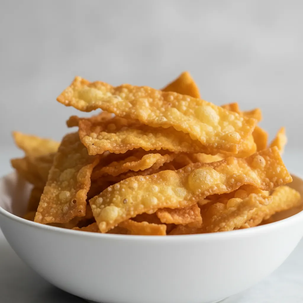 Crunchy Wonton Strips Crunchy Wonton Strips