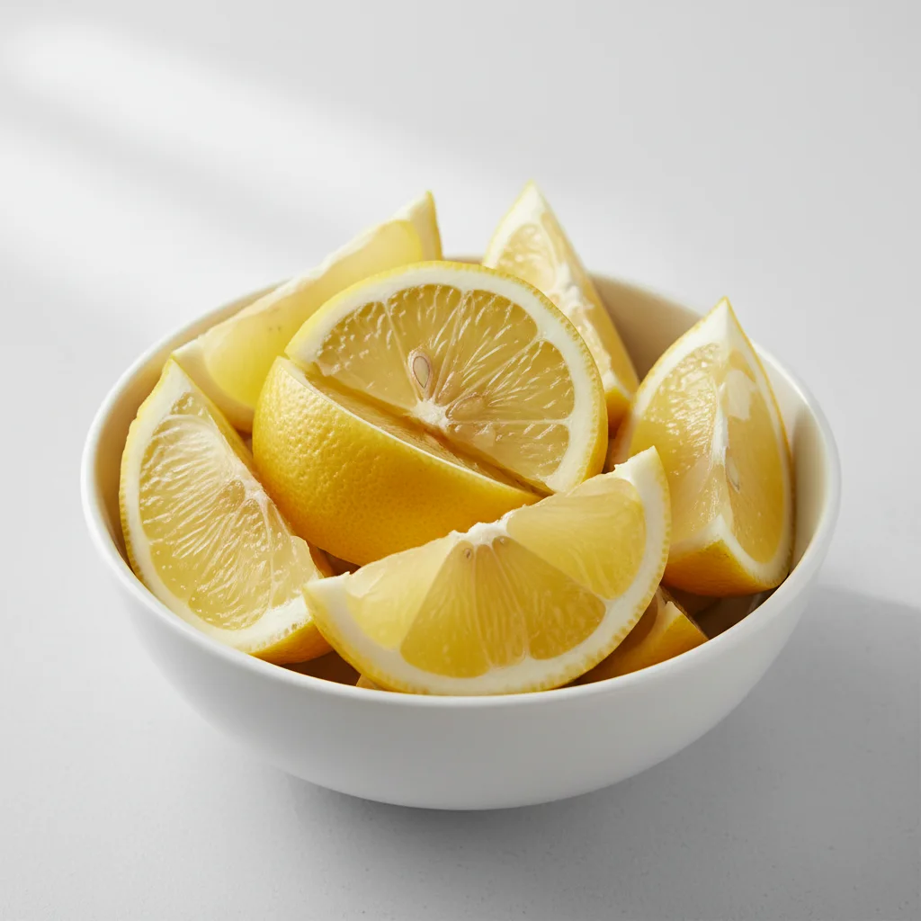 Fresh Lemon Wedge Fresh Lemon Wedge