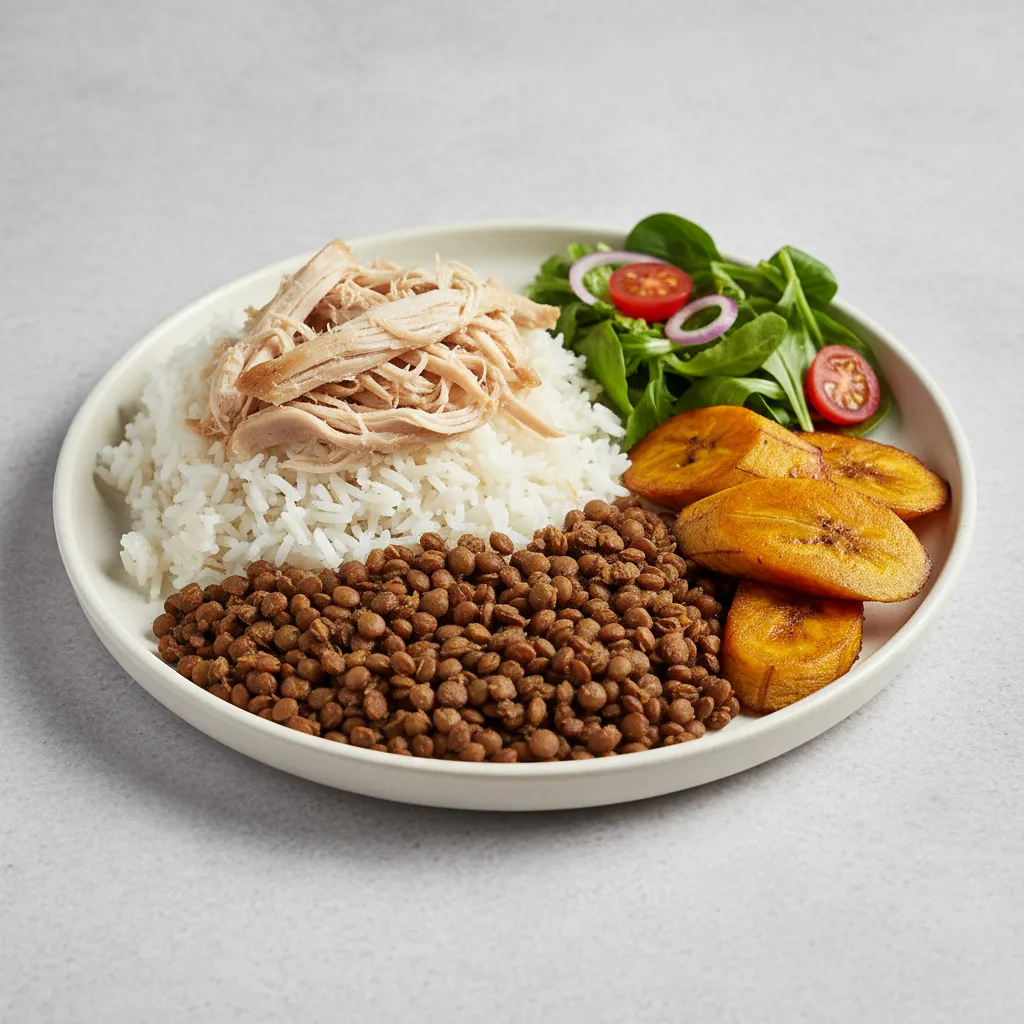 Lentil Bowl with Chicken Lentil Bowl with Chicken