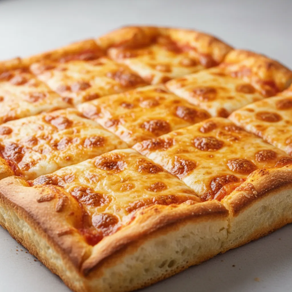 Sicilian-Style Cheese Pizza (Half Pan)