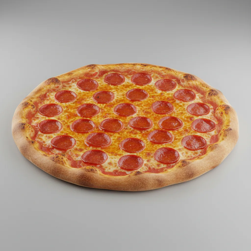 Traditional Pepperoni Pizza (14")