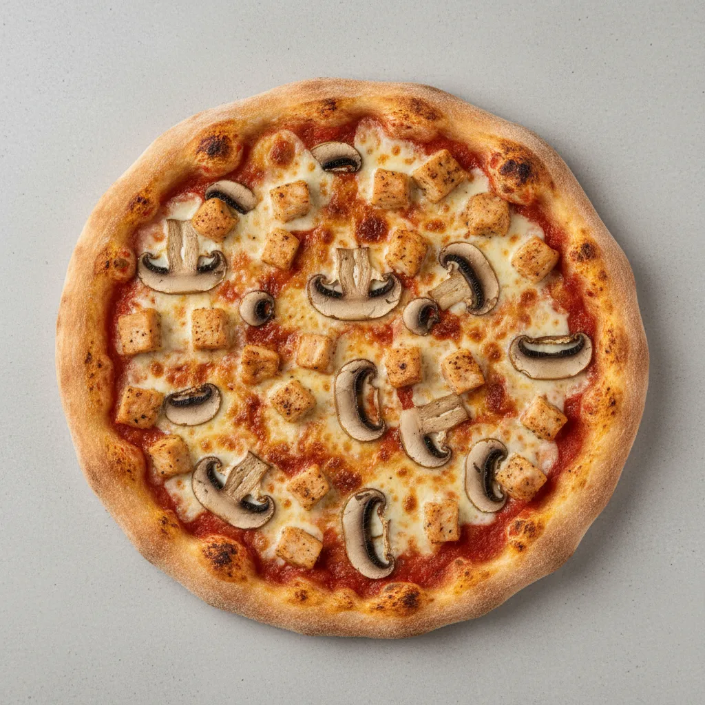 Gluten Free Chicken and Mushroom Pizza (10")