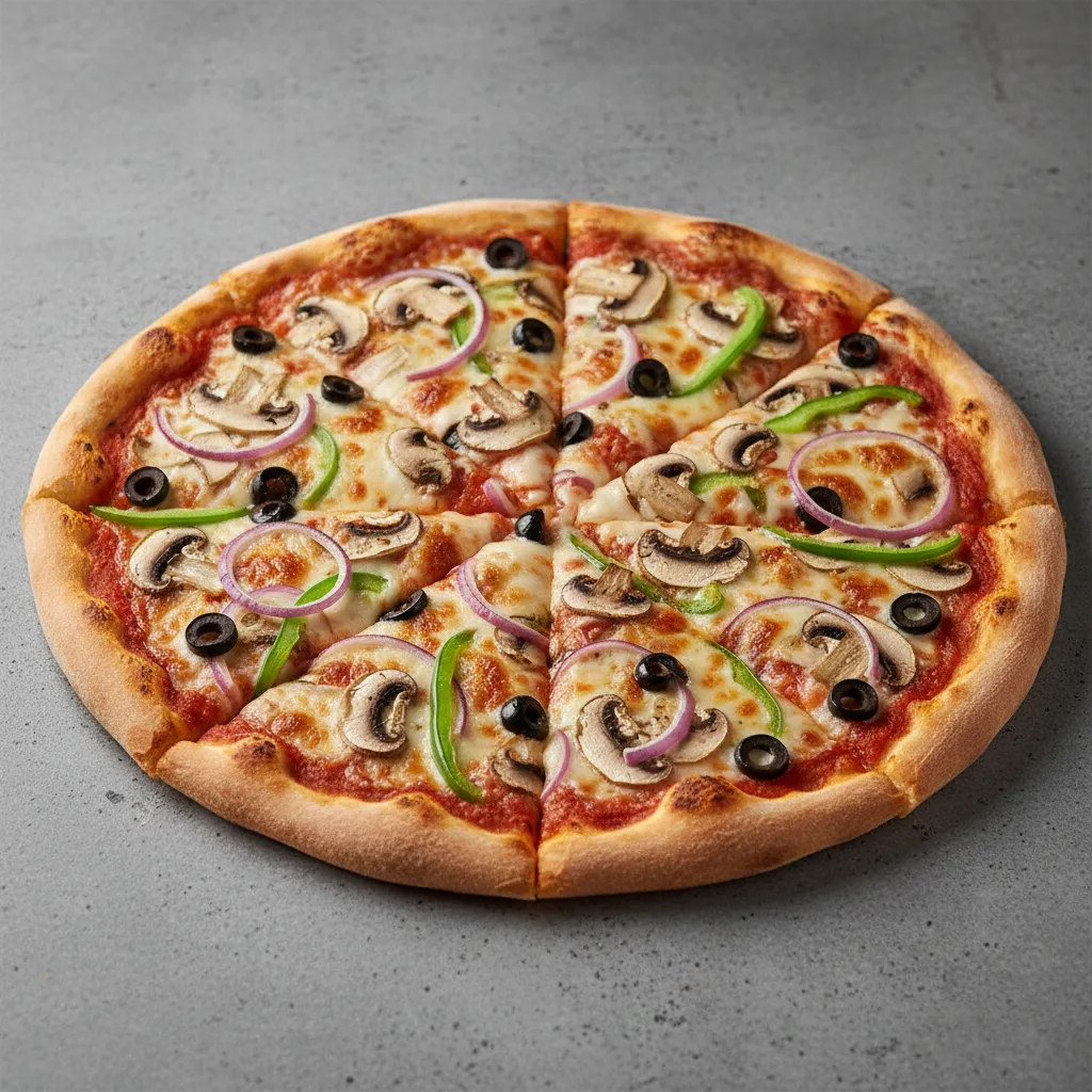 Traditional Veggie Pizza (18")