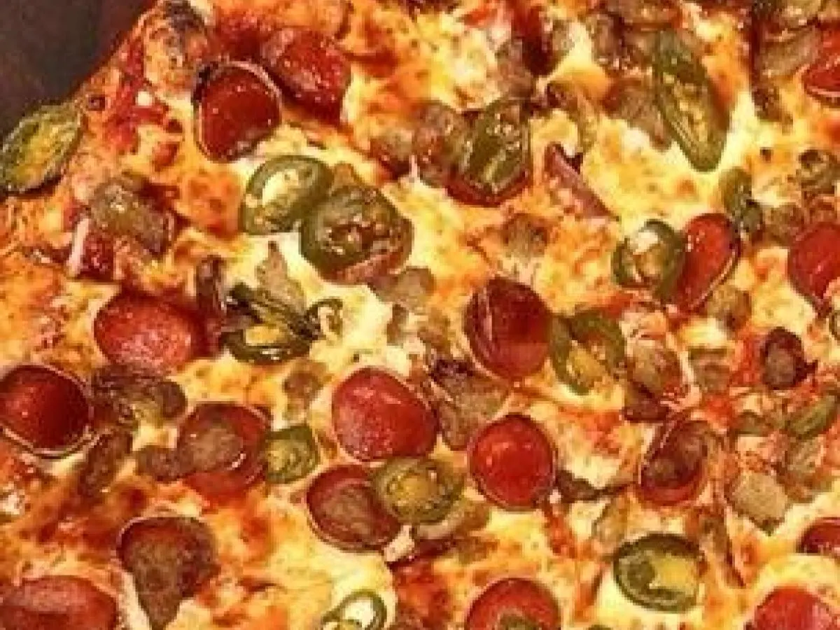 Hot Honey Drizzle Pizza