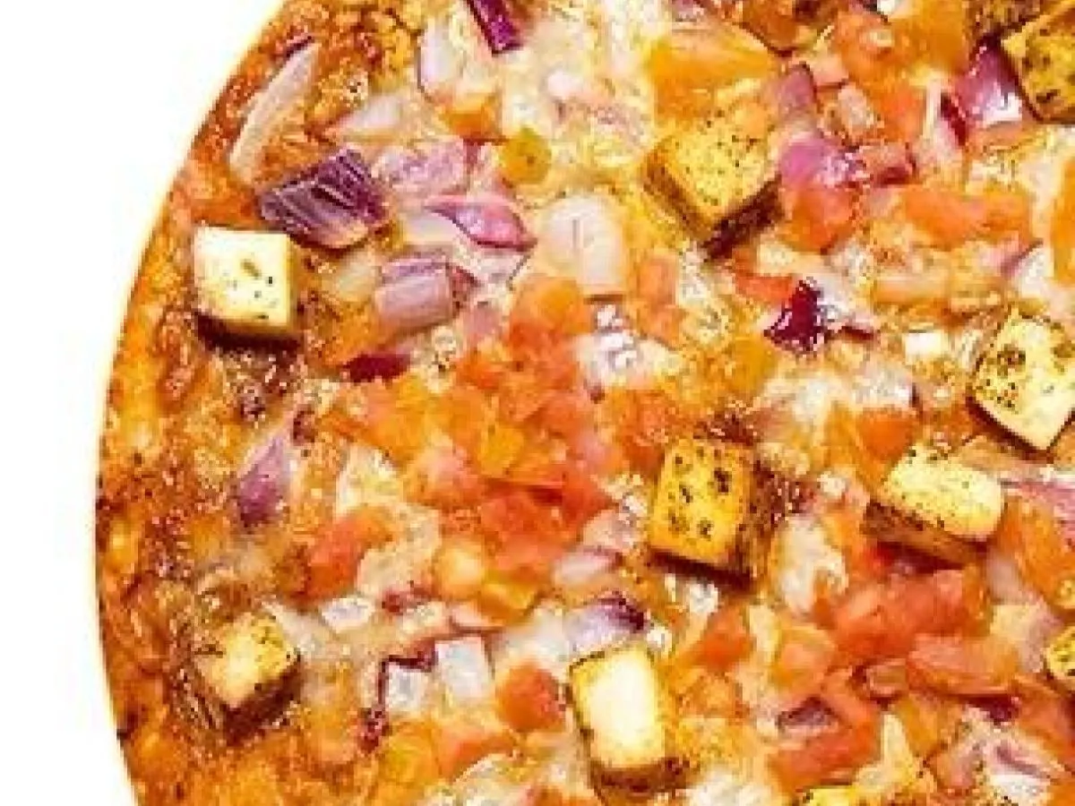 XL Indian Heat Pizza (Chili Paneer)