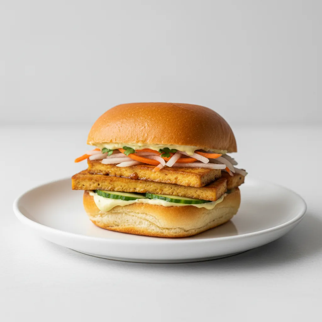 Tofu Banh Mi Slider Tofu Banh Mi Slider