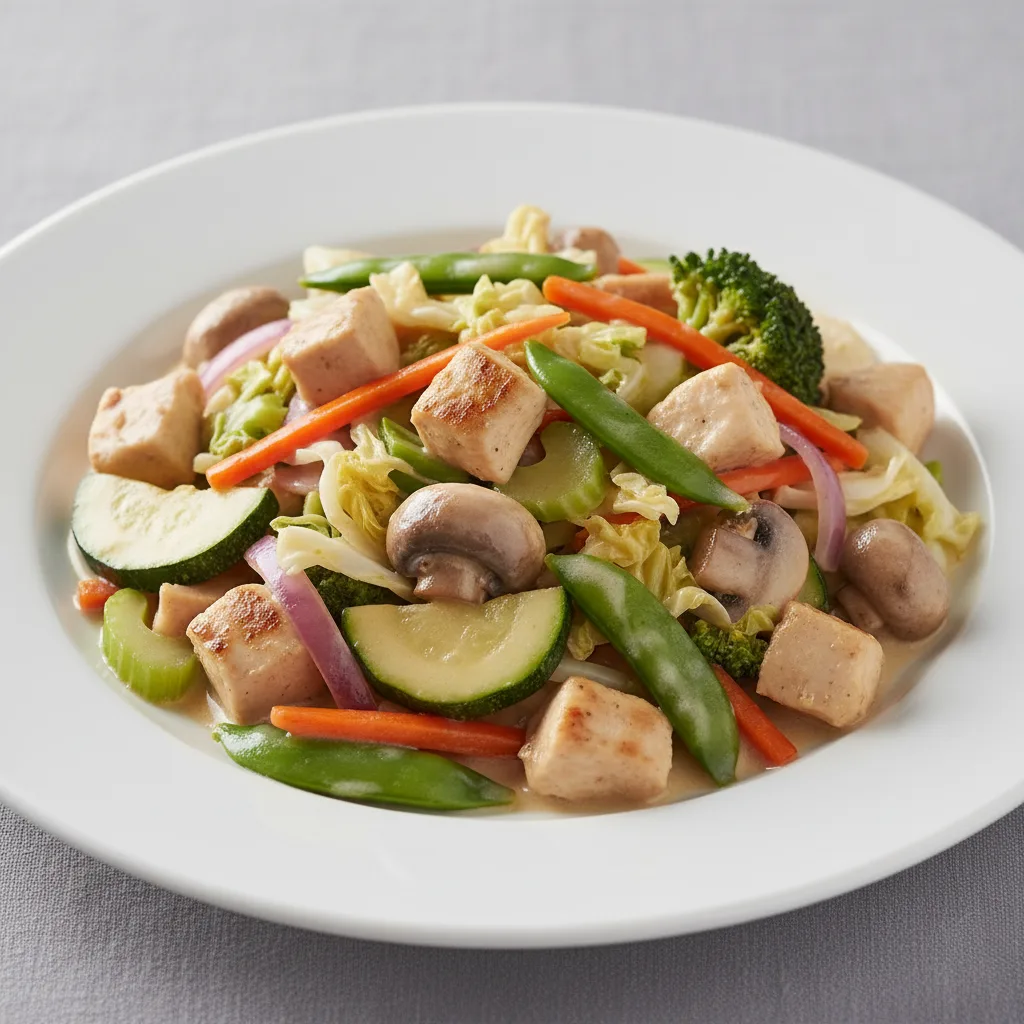Gluten Free Chicken with Mix Vegetables Gluten Free Chicken with Mix Vegetables