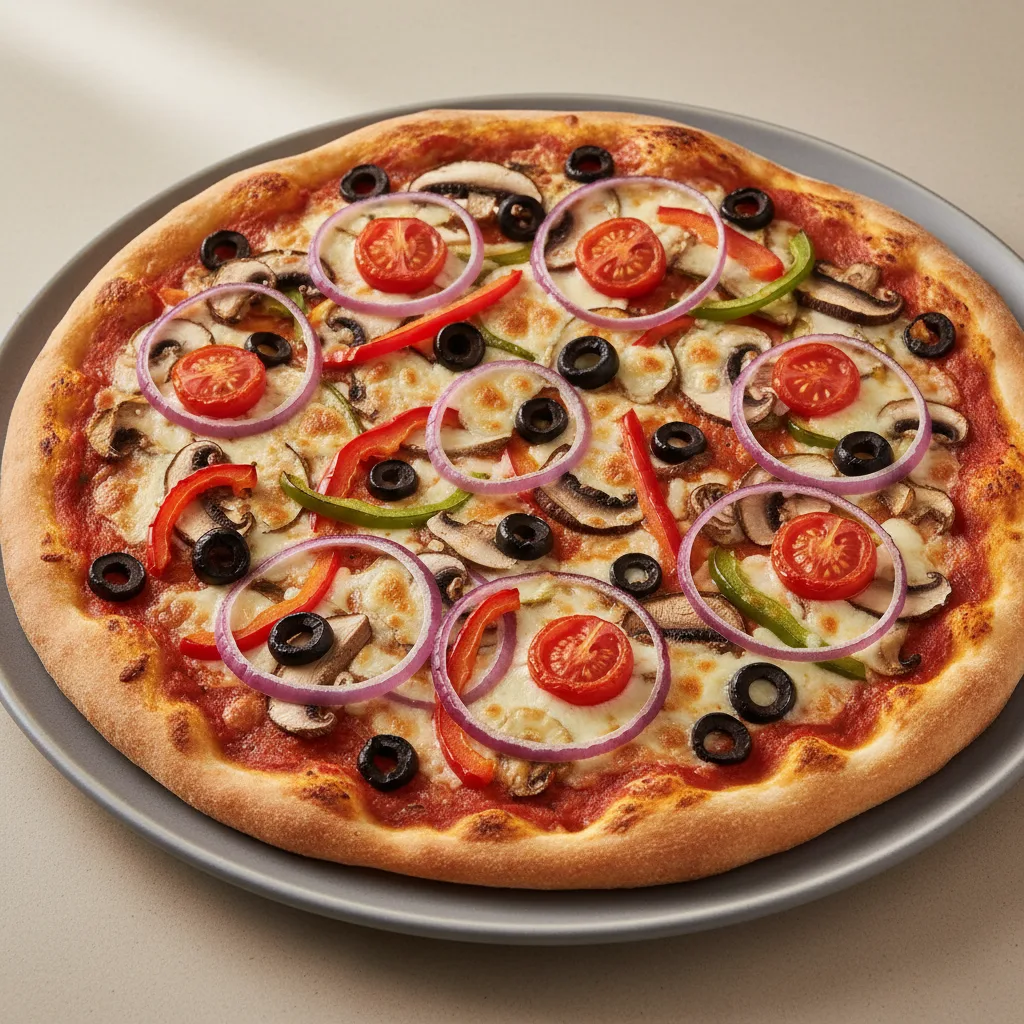 Gluten Free and Vegan Veggie Pizza Gluten Free and Vegan Veggie Pizza
