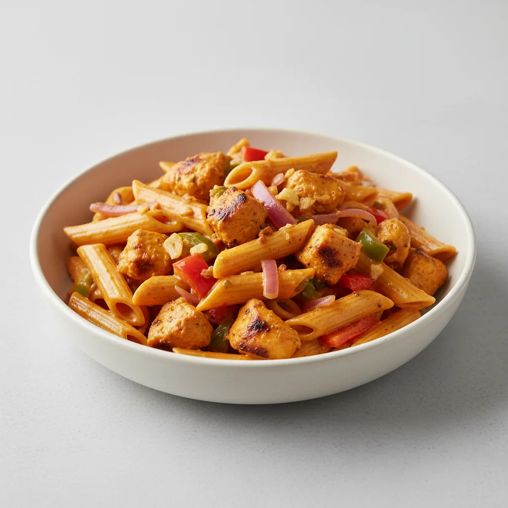 Gluten-Free Royal Tandoori Chicken Penne Pasta Gluten-Free Royal Tandoori Chicken Penne Pasta