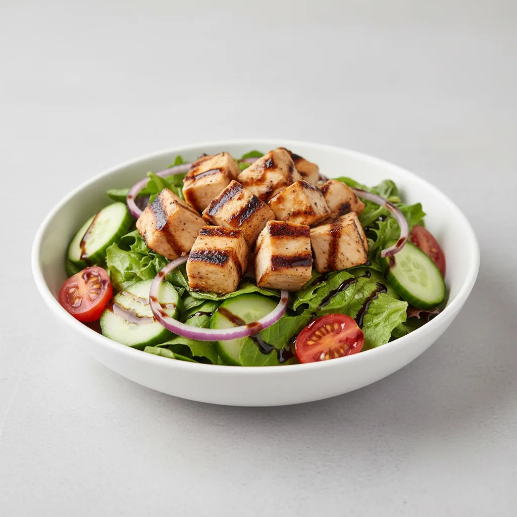 Garden Salad with Chicken Garden Salad with Chicken