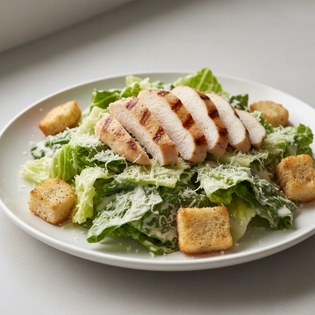 Caesar Salad with Chicken Caesar Salad with Chicken
