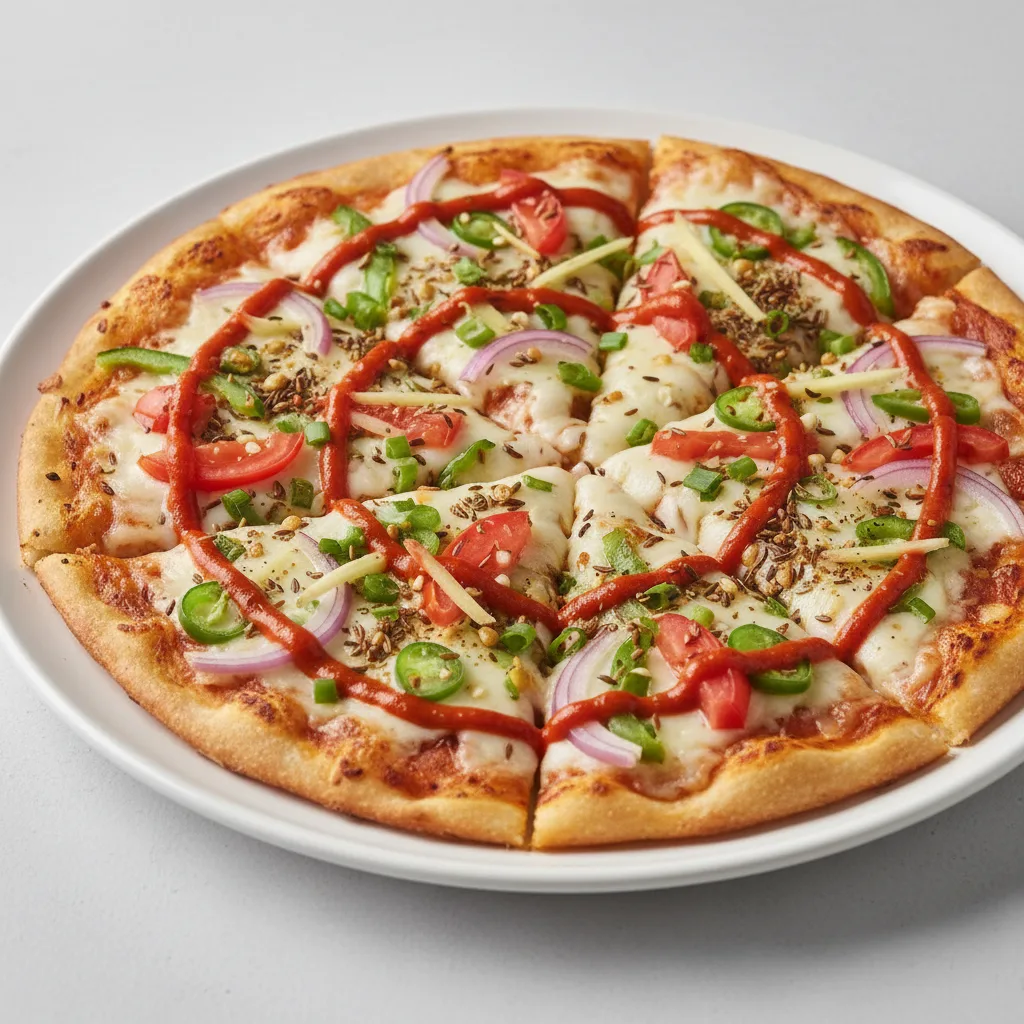 Gluten Free Vegan Indian Style Veggie Pizza Gluten Free Vegan Indian Style Veggie Pizza