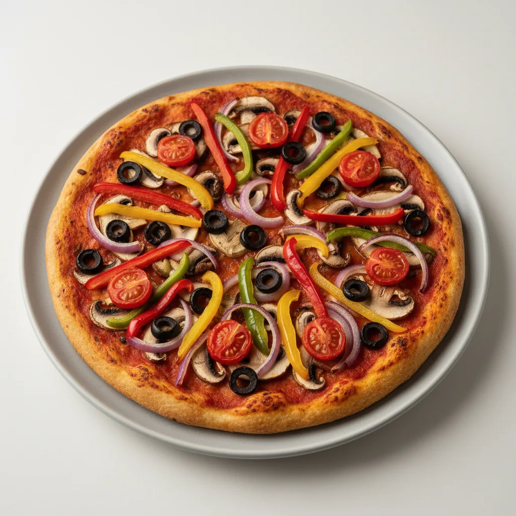 Gluten Free Veggie Pizza Gluten Free Veggie Pizza