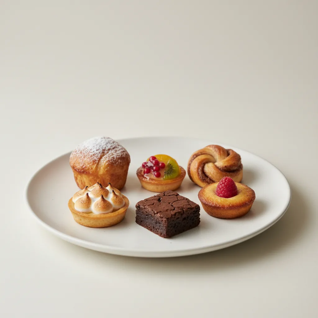 Assorted Mini Pastries Assorted Mini Pastries