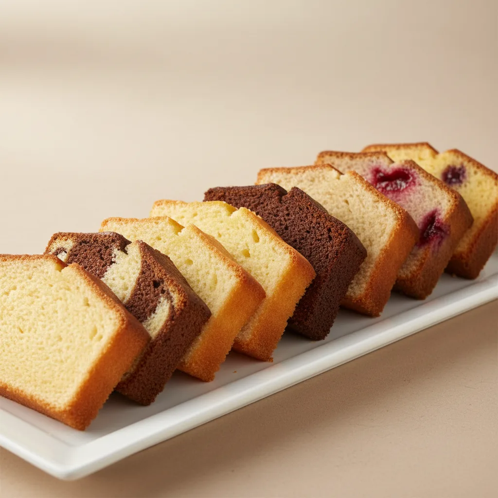 Assorted Slice Pound Cakes Assorted Slice Pound Cakes
