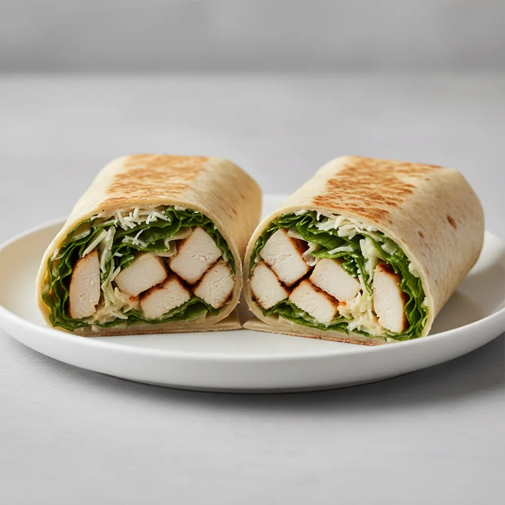 Grilled Chicken Caesar Wrap Grilled Chicken Caesar Wrap