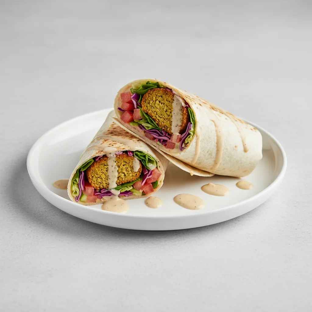 Falafel Wrap Falafel Wrap