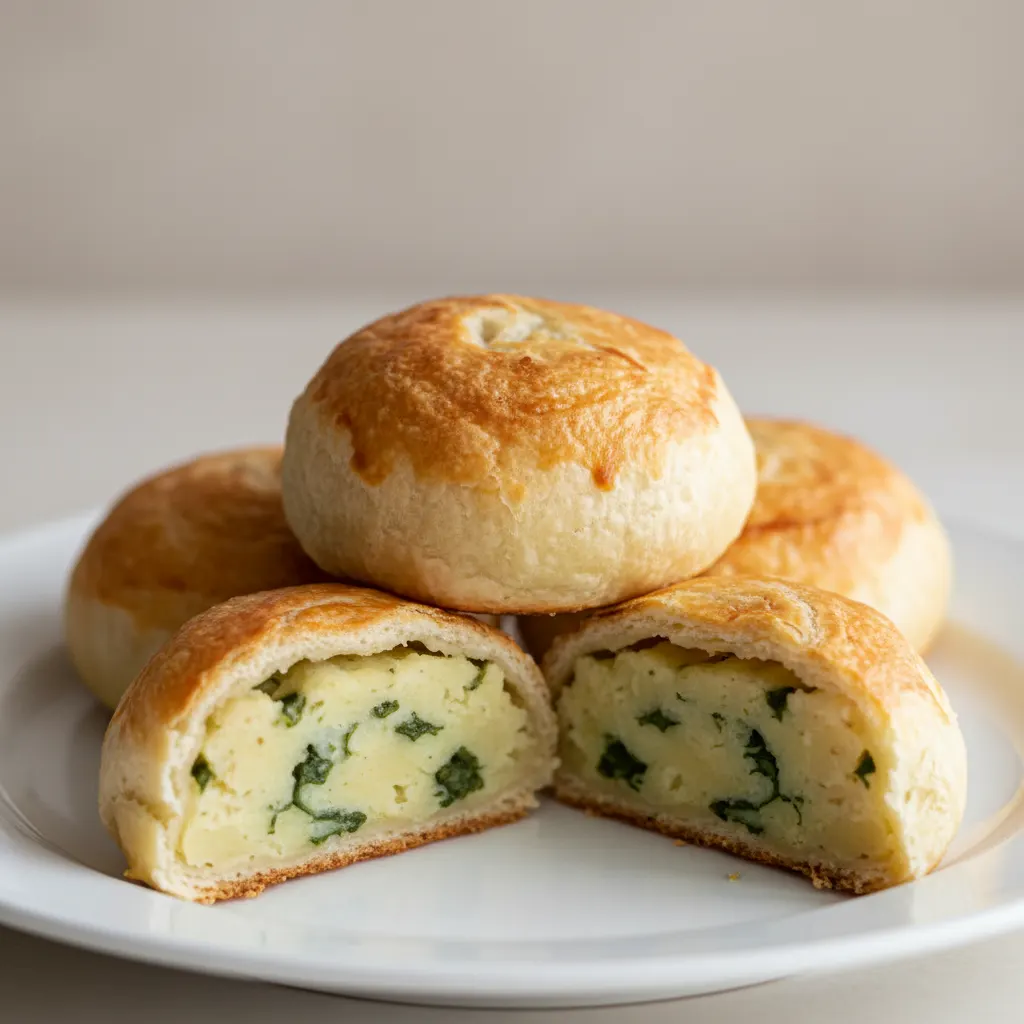 Spinach & Potato Knishes Spinach & Potato Knishes