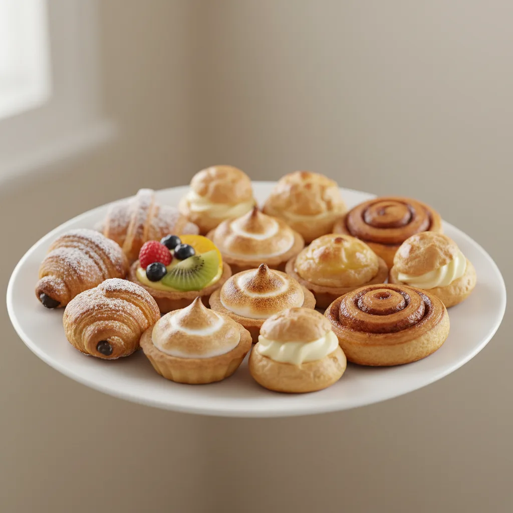 Assorted Mini Pastries Assorted Mini Pastries