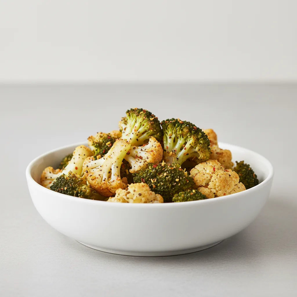 Seasoned Broccolli & Cauliflower Seasoned Broccolli & Cauliflower