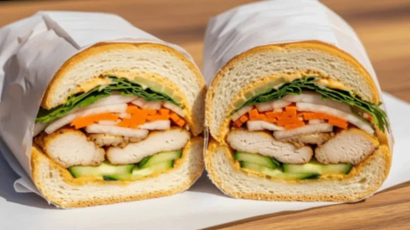 Lemongrass Chicken Banh Mi