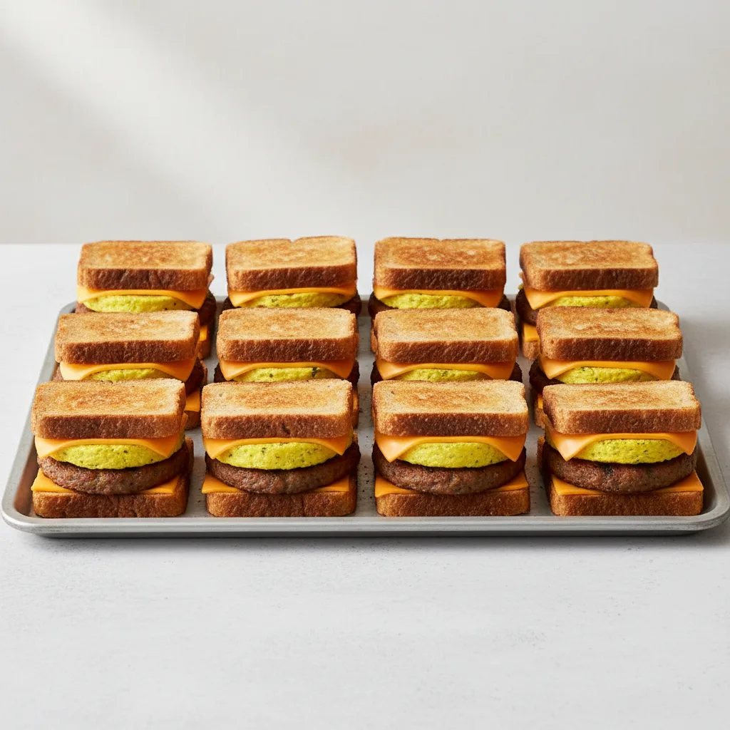 Vegan MorningStar Breakfast Sandwich Tray