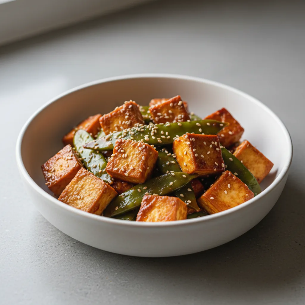 Yangnyeom Tofu Stiry Fry Yangnyeom Tofu Stiry Fry