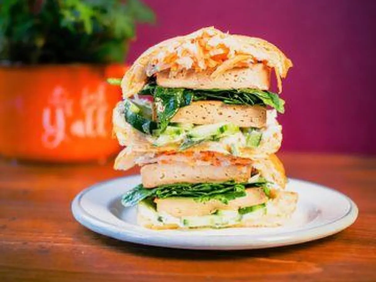 Vegan Tofu Banh Mi
