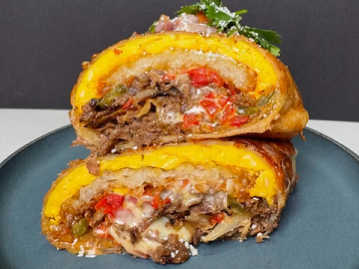 Cheesesteak Burrito