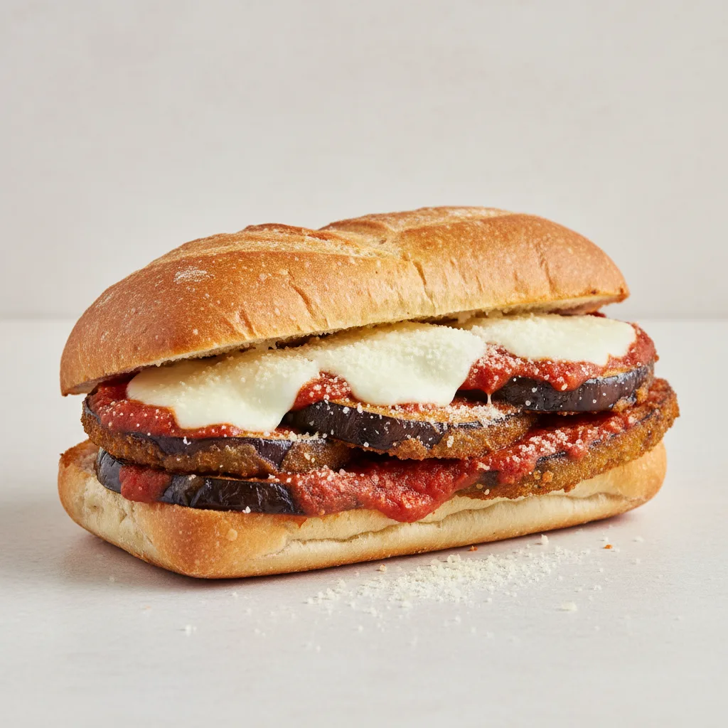 Eggplant Parmesan Sandwich Eggplant Parmesan Sandwich