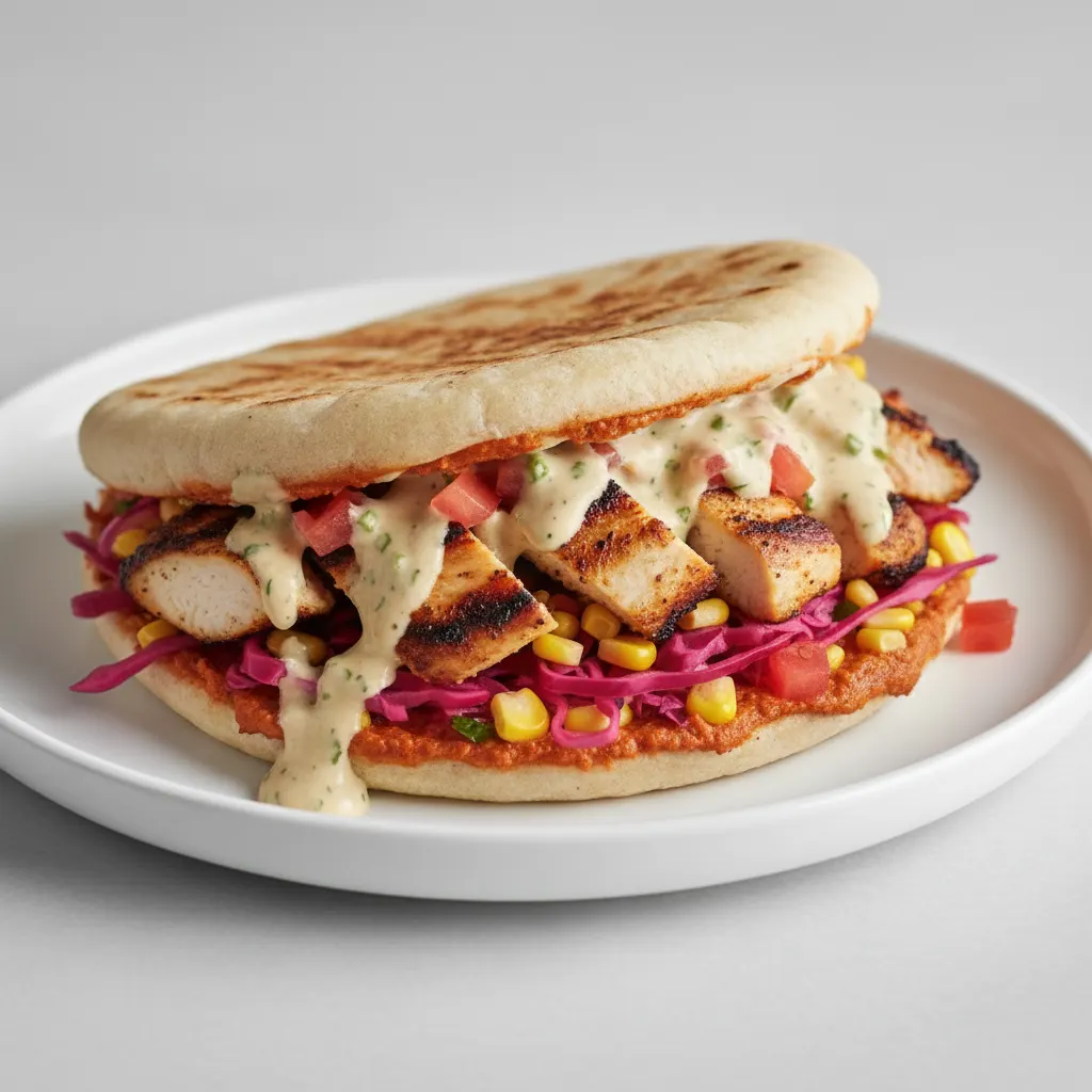 Chicken Kebab Sandwich Chicken Kebab Sandwich