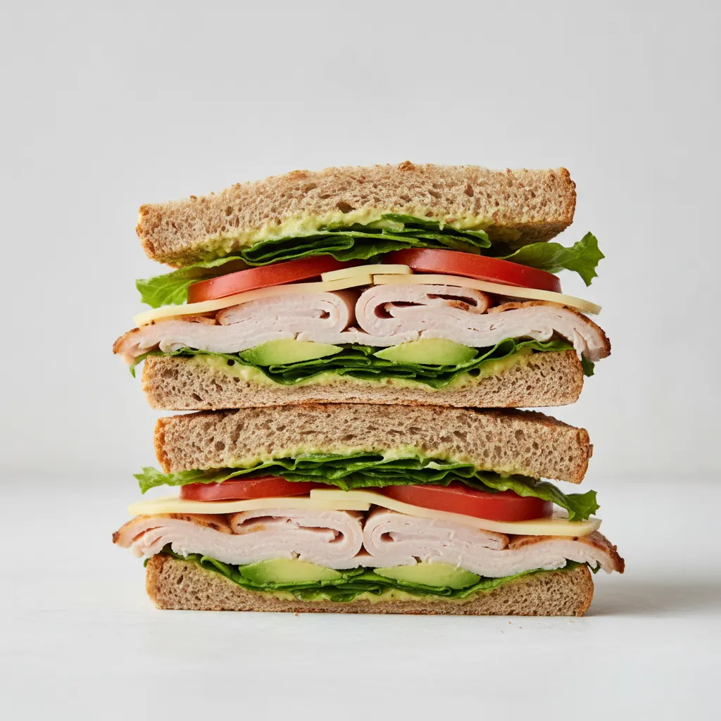 Turkey Swiss Sandwich Turkey Swiss Sandwich