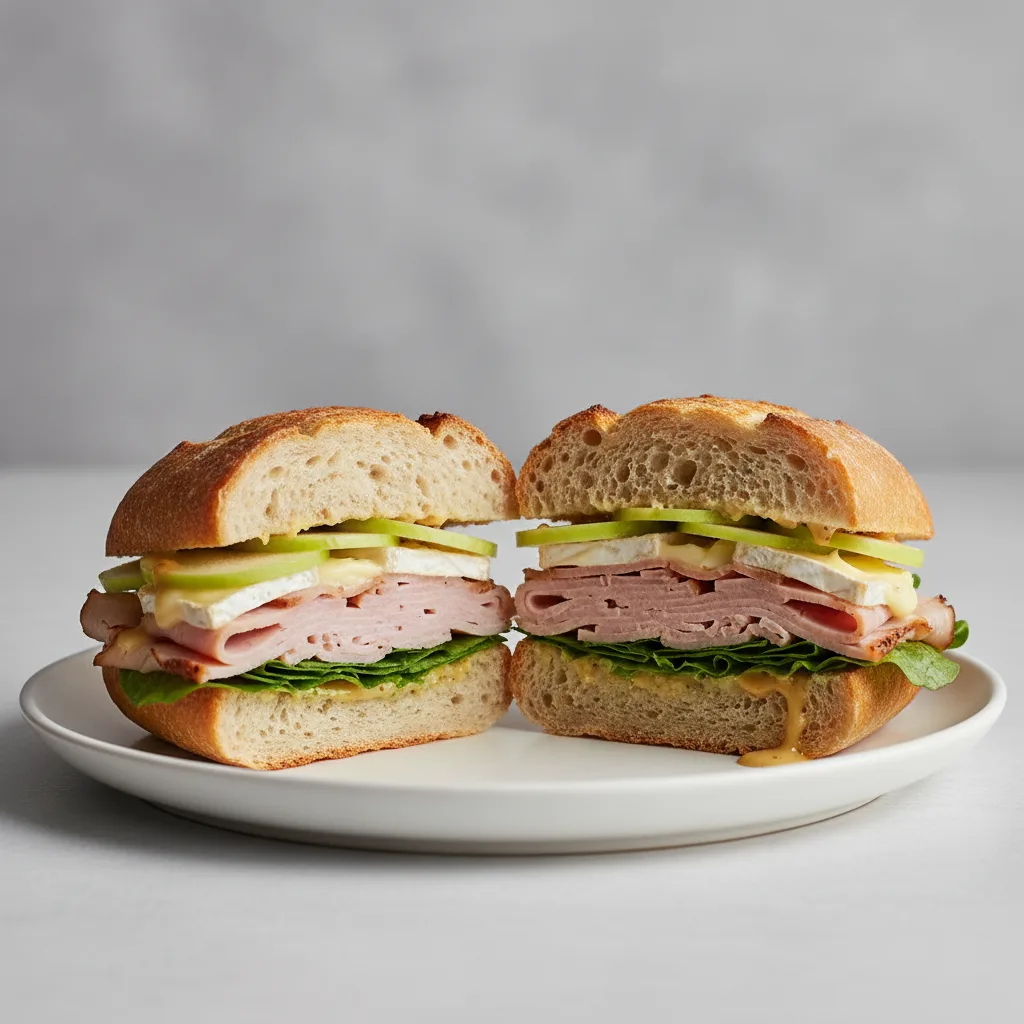 Smoked Turkey Brie Sandwich Smoked Turkey Brie Sandwich
