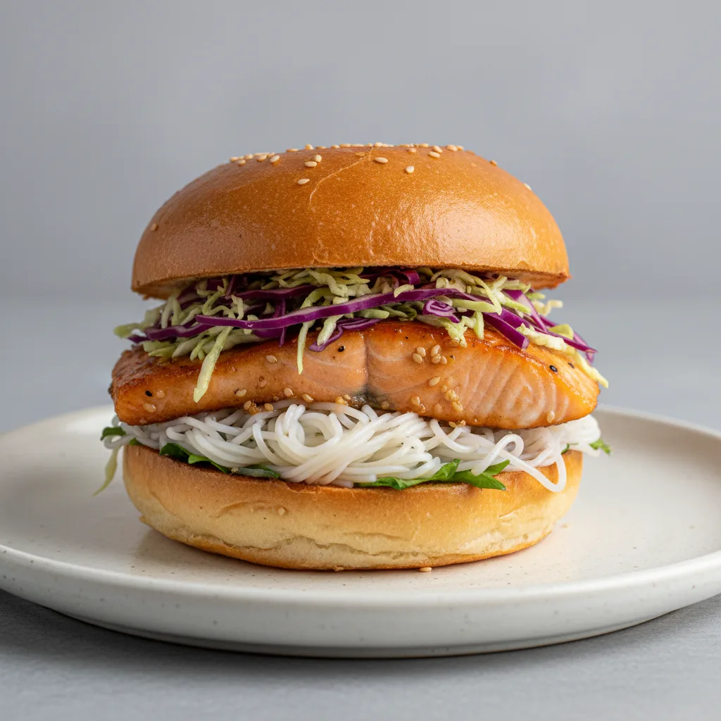 Miso Salmon Sandwich Miso Salmon Sandwich